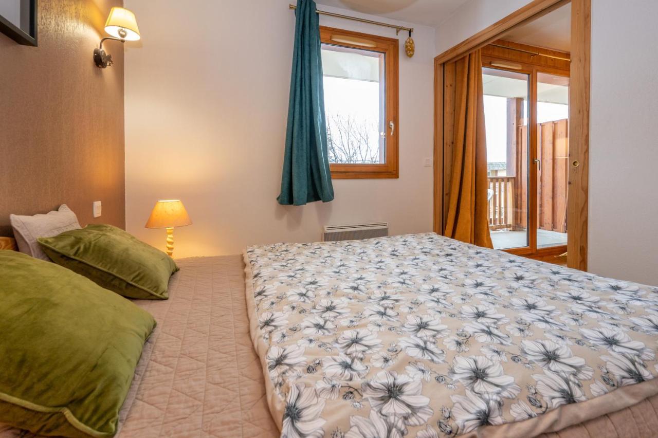 Appartement 6 Couchages Au Pied Des Pistes A Orcieres 2 Chambres, Balcon Et Parking Couvert エクステリア 写真